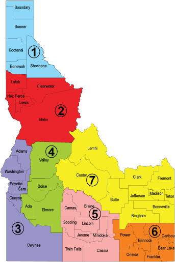 Idaho Districts